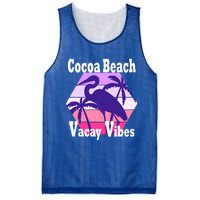 Family Vacay Vibes Cocoa Beach Fun Trip Vacation Mode Cute Gift Mesh Reversible Basketball Jersey Tank