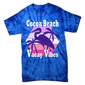 Family Vacay Vibes Cocoa Beach Fun Trip Vacation Mode Cute Gift Tie-Dye T-Shirt