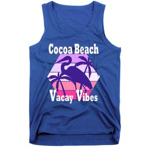 Family Vacay Vibes Cocoa Beach Fun Trip Vacation Mode Cute Gift Tank Top