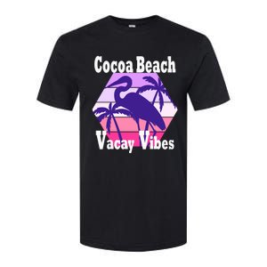 Family Vacay Vibes Cocoa Beach Fun Trip Vacation Mode Cute Gift Softstyle CVC T-Shirt