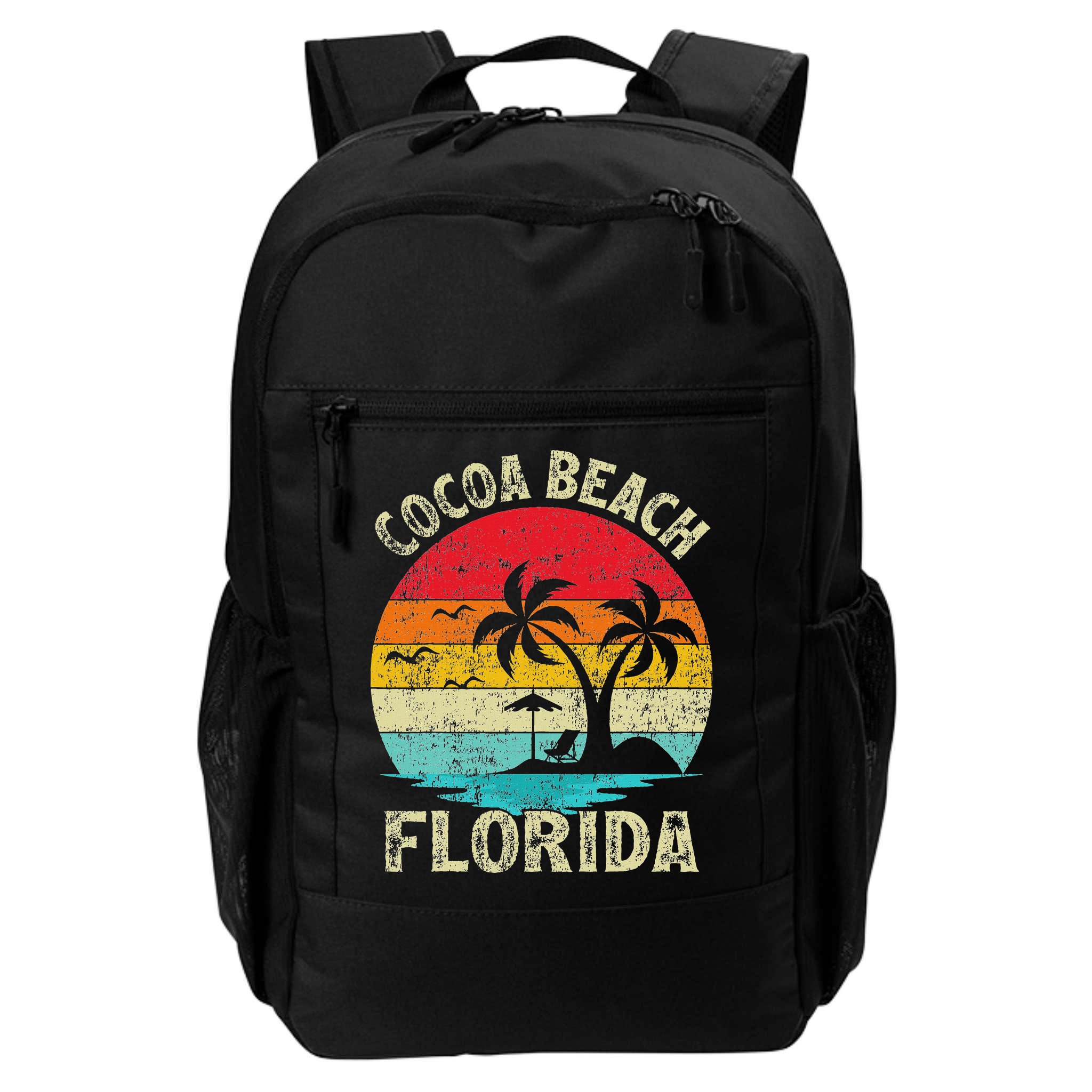 Family Vacation Vintage Retro Florida Cocoa Beach Backpack