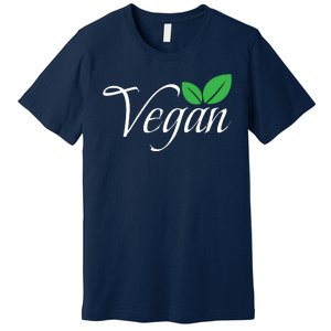 Funny Vegan Vegetarian Funny Veganism Diet Men Women Retro Vegan Diet Premium T-Shirt