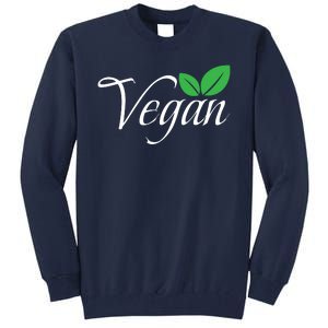 Funny Vegan Vegetarian Funny Veganism Diet Men Women Retro Vegan Diet Tall Sweatshirt