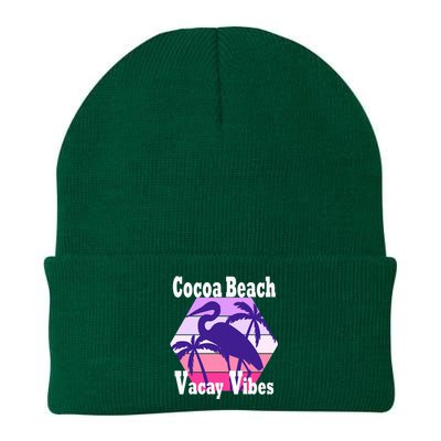 Family Vacay Vibes Cocoa Beach Fun Trip Vacation Mode Gift Knit Cap Winter Beanie