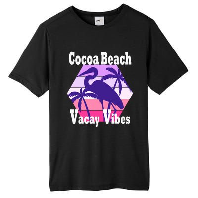 Family Vacay Vibes Cocoa Beach Fun Trip Vacation Mode Gift Tall Fusion ChromaSoft Performance T-Shirt