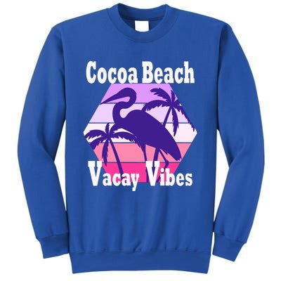 Family Vacay Vibes Cocoa Beach Fun Trip Vacation Mode Gift Sweatshirt