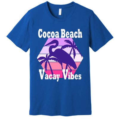 Family Vacay Vibes Cocoa Beach Fun Trip Vacation Mode Gift Premium T-Shirt