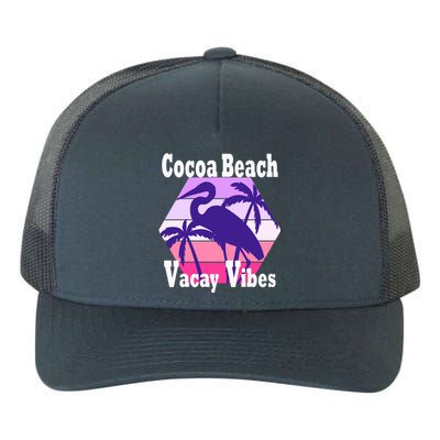 Family Vacay Vibes Cocoa Beach Fun Trip Vacation Mode Gift Yupoong Adult 5-Panel Trucker Hat