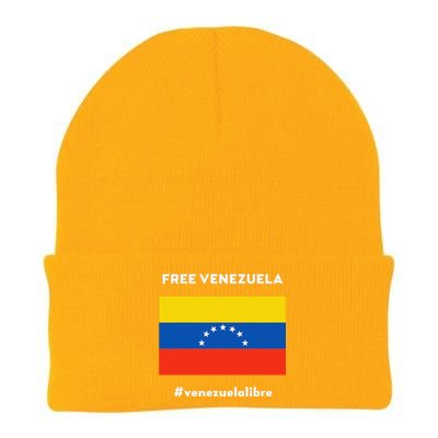 Free Venezuela Venezuela Libre Knit Cap Winter Beanie