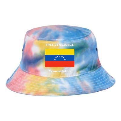 Free Venezuela Venezuela Libre Tie Dye Newport Bucket Hat