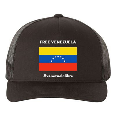 Free Venezuela Venezuela Libre Yupoong Adult 5-Panel Trucker Hat