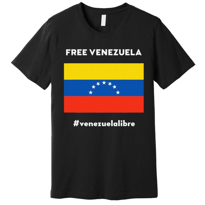 Free Venezuela Venezuela Libre Premium T-Shirt