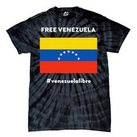 Free Venezuela Venezuela Libre Tie-Dye T-Shirt