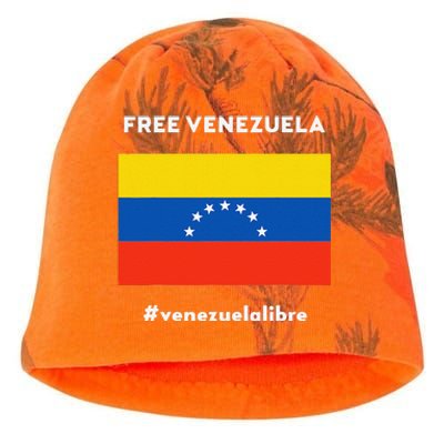 Free Venezuela Venezuela Libre Kati - Camo Knit Beanie