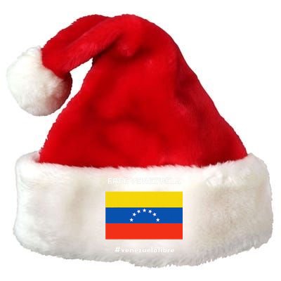 Free Venezuela Venezuela Libre Premium Christmas Santa Hat