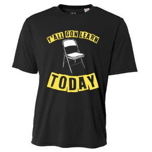 Funny Video Viral Folding Chair Alabama Meme Boat Brawl Cooling Performance Crew T-Shirt