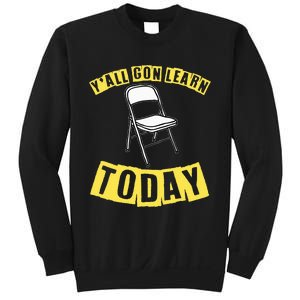 Funny Video Viral Folding Chair Alabama Meme Boat Brawl Sweatshirt