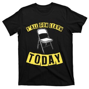 Funny Video Viral Folding Chair Alabama Meme Boat Brawl T-Shirt