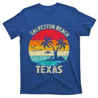 Family Vacation Vintage Retro Texas Galveston Beach Funny Gift T-Shirt