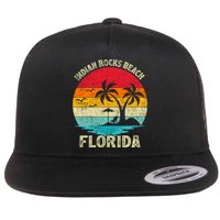 Family Vacation Vintage Retro Florida Indian Rocks Beach Gift Flatbill Hat