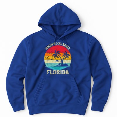 Family Vacation Vintage Retro Florida Indian Rocks Beach Gift Hoodie