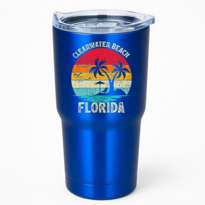 Family Vacation Vintage Retro Florida Clearwater Beach Cute Gift Tumbler