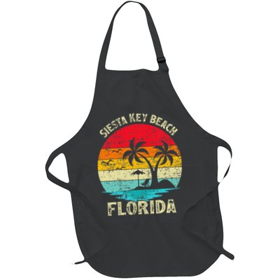 Family Vacation Vintage Retro Florida Siesta Key Beach Apron