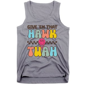 Funny Viral Video Western Country Accent Hawk Tush Meme Tank Top