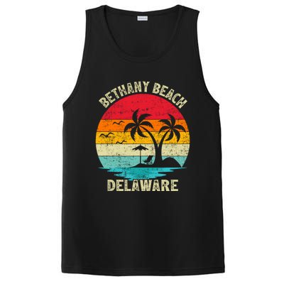 Family Vacation Vintage Retro Delaware Bethany Beach Gift PosiCharge Competitor Tank