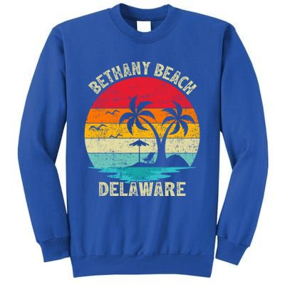 Family Vacation Vintage Retro Delaware Bethany Beach Gift Tall Sweatshirt