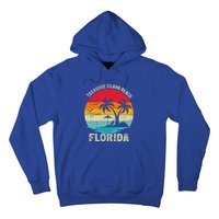 Family Vacation Vintage Retro Florida Treasure Island Beach Cute Gift Hoodie