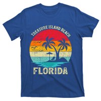 Family Vacation Vintage Retro Florida Treasure Island Beach Cute Gift T-Shirt