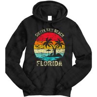 Family Vacation Vintage Retro Florida Siesta Key Beach Tie Dye Hoodie