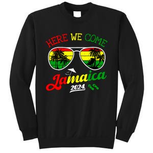 Family Vacation Vacay Girl Trip Jamaica Here We Come 2024 Sweatshirt