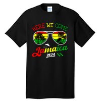 Family Vacation Vacay Girl Trip Jamaica Here We Come 2024 Tall T-Shirt