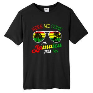 Family Vacation Vacay Girl Trip Jamaica Here We Come 2024 Tall Fusion ChromaSoft Performance T-Shirt