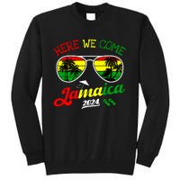 Family Vacation Vacay Girl Trip Jamaica Here We Come 2024 Tall Sweatshirt