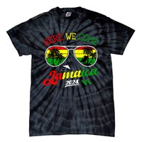 Family Vacation Vacay Girl Trip Jamaica Here We Come 2024 Tie-Dye T-Shirt