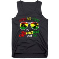 Family Vacation Vacay Girl Trip Jamaica Here We Come 2024 Tank Top