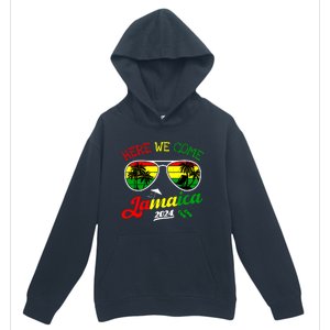 Family Vacation Vacay Girl Trip Jamaica Here We Come 2024 Urban Pullover Hoodie