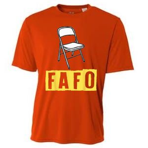 Funny Video Viral Folding Chair Alabama Meme Boat Brawl Cooling Performance Crew T-Shirt