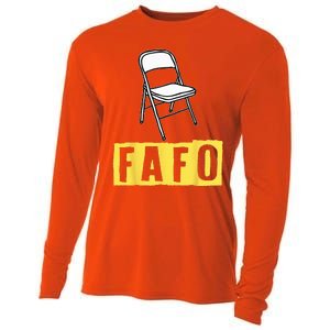 Funny Video Viral Folding Chair Alabama Meme Boat Brawl Cooling Performance Long Sleeve Crew