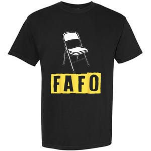 Funny Video Viral Folding Chair Alabama Meme Boat Brawl Garment-Dyed Heavyweight T-Shirt