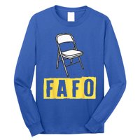 Funny Video Viral Folding Chair Alabama Meme Boat Brawl Long Sleeve Shirt