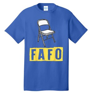 Funny Video Viral Folding Chair Alabama Meme Boat Brawl Tall T-Shirt