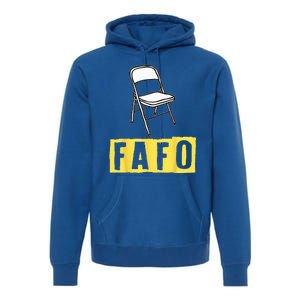 Funny Video Viral Folding Chair Alabama Meme Boat Brawl Premium Hoodie