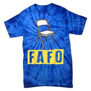 Funny Video Viral Folding Chair Alabama Meme Boat Brawl Tie-Dye T-Shirt