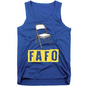 Funny Video Viral Folding Chair Alabama Meme Boat Brawl Tank Top