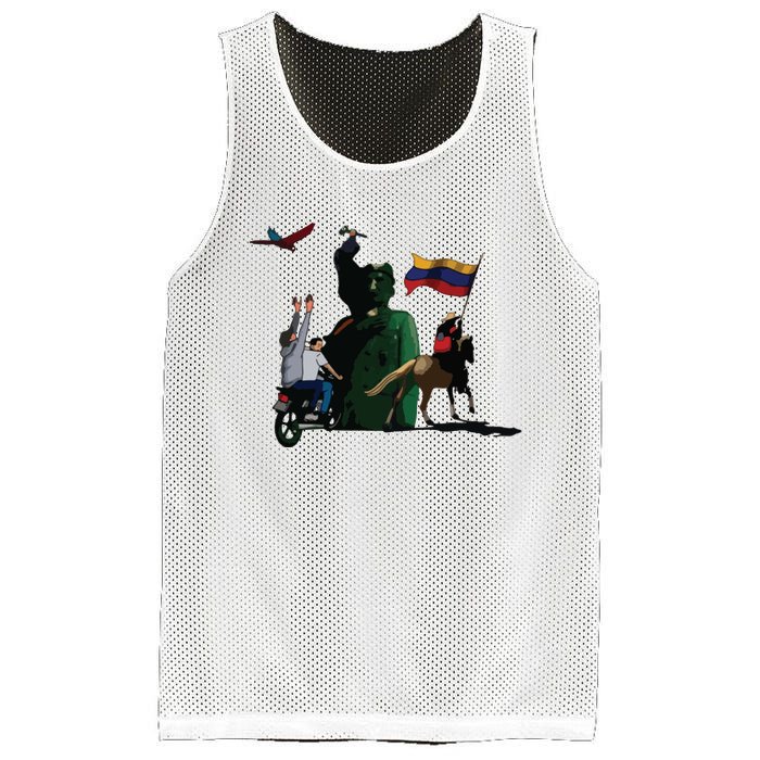 Free Venezuela Venezuela Mesh Reversible Basketball Jersey Tank