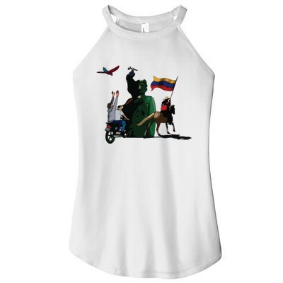 Free Venezuela Venezuela Women's Perfect Tri Rocker Tank